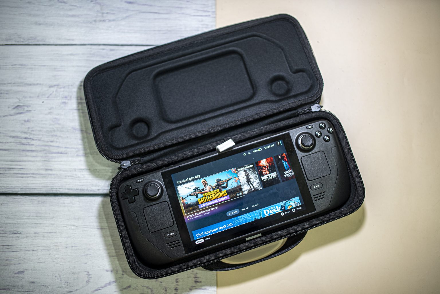 Trên tay SteamDeck – chơi Game PC đã tiện lợi hơn ?
