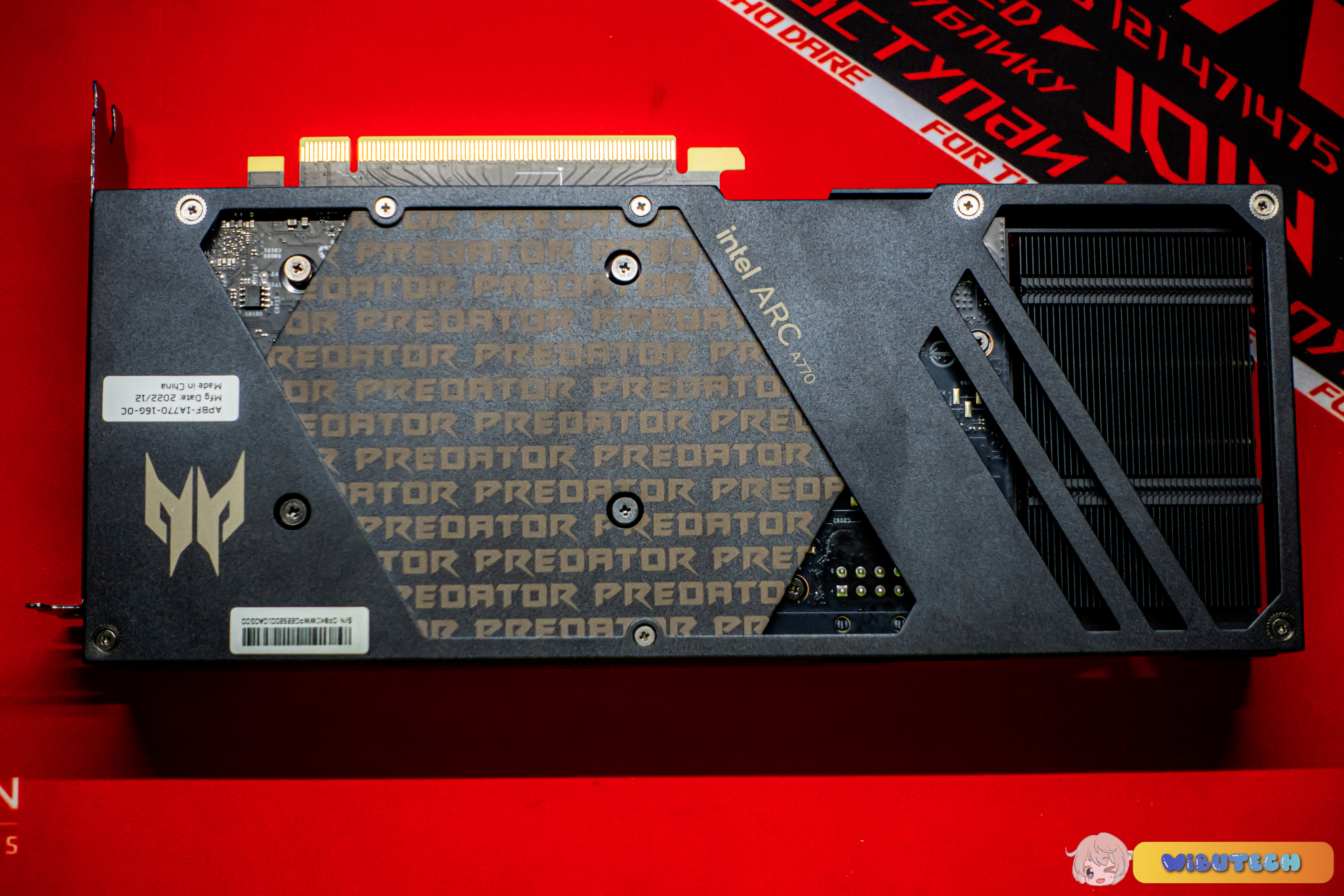 Trên tay Acer Predator BiFrost Intel Arc A770