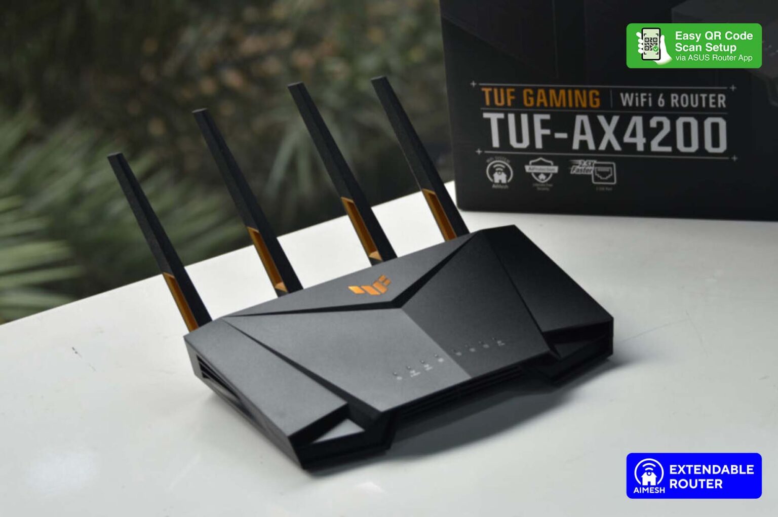 Wifi mở rộng trên các sản phẩm của ASUS – router cơ bản cũng có thể kết nối với router gaming